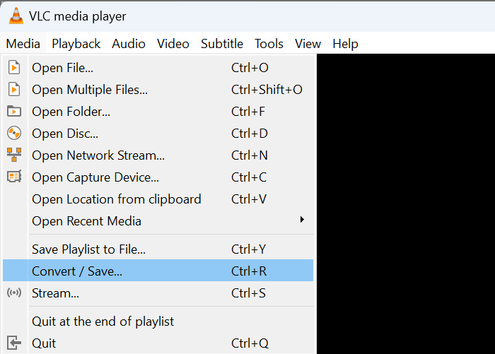 open vlc-and-access-the-convert-save-option-to-fix-grainy-video